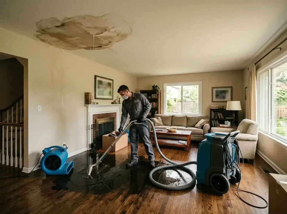 attic-pipe-burst-ceiling-drip-008 — frequently asked questions, Water Damage Restoration & Carpet Care in Canton, MS